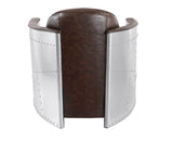 Aviator Lounge Aluminum Antique Lounge Chair