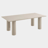 Nautica Outdoor Patio Aluminum Dining Table