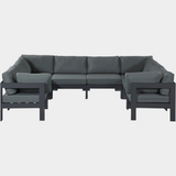 Nizuc Water Resistant Outdoor Patio 8Pc Sectional