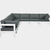 Nizuc Water Resistant Outdoor Patio 8Pc Sectional