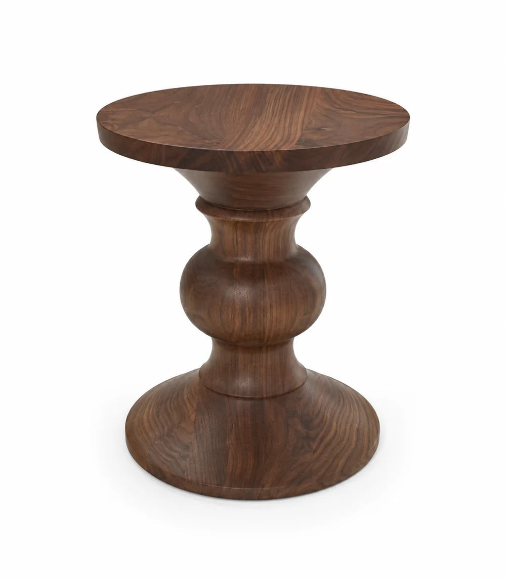 Pawn Wood Side Table