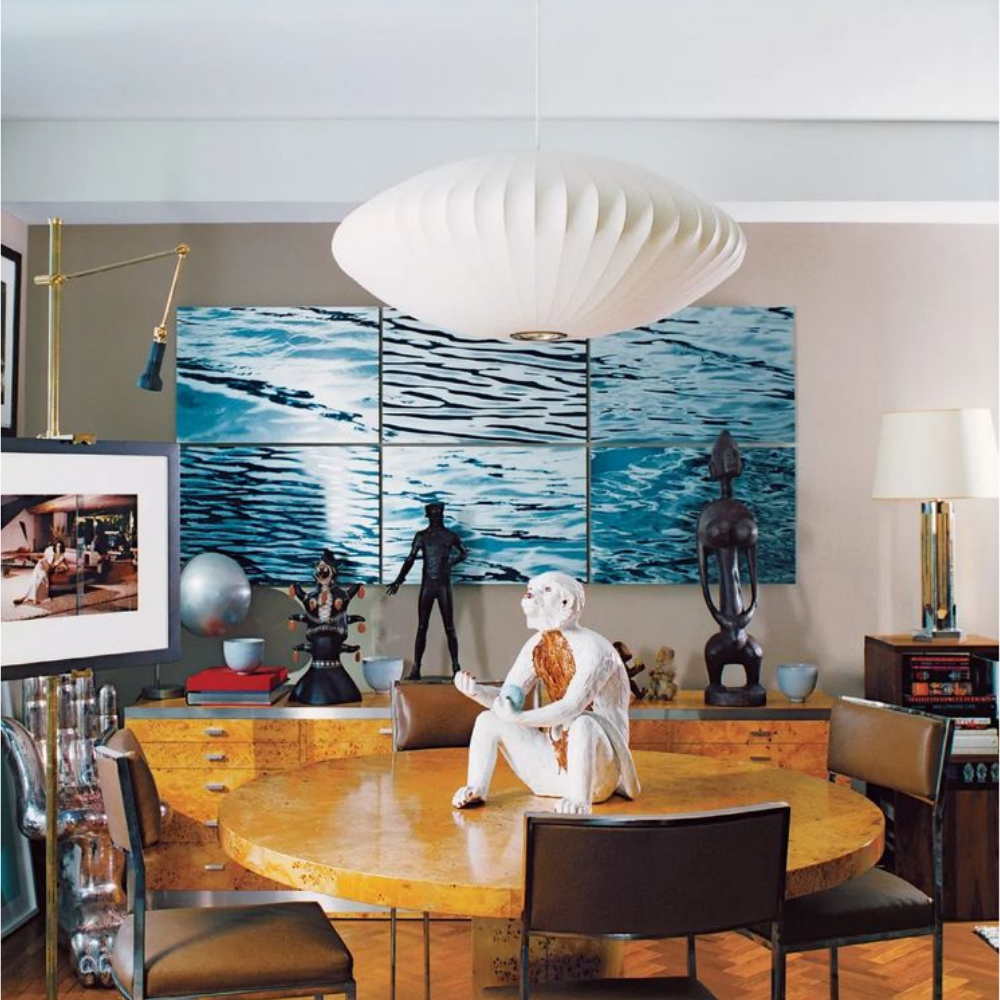 Bubble Pendant Light white