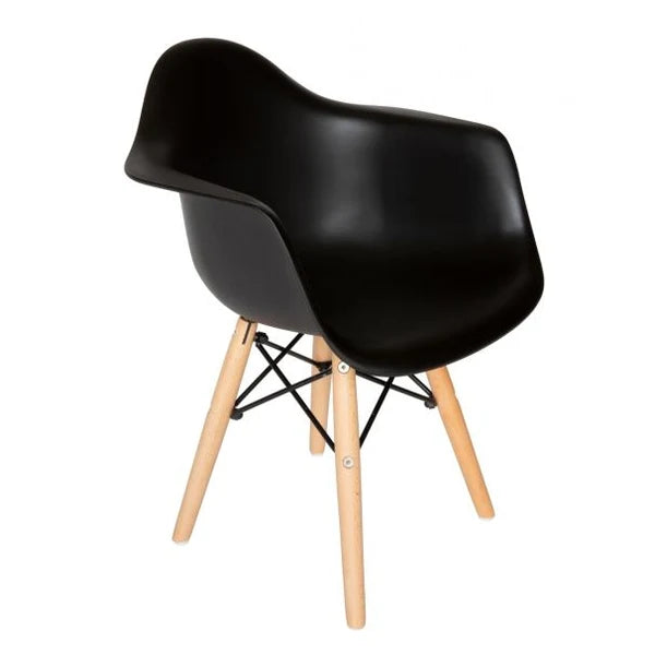 Bucket Kids Chair (Wood Legs)