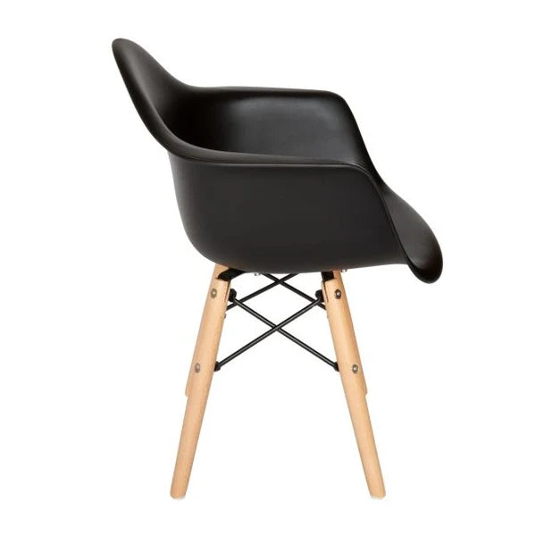 Bucket Kids Chair (Wood Legs)