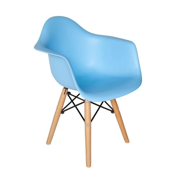 Bucket Kids Chair (Wood Legs)