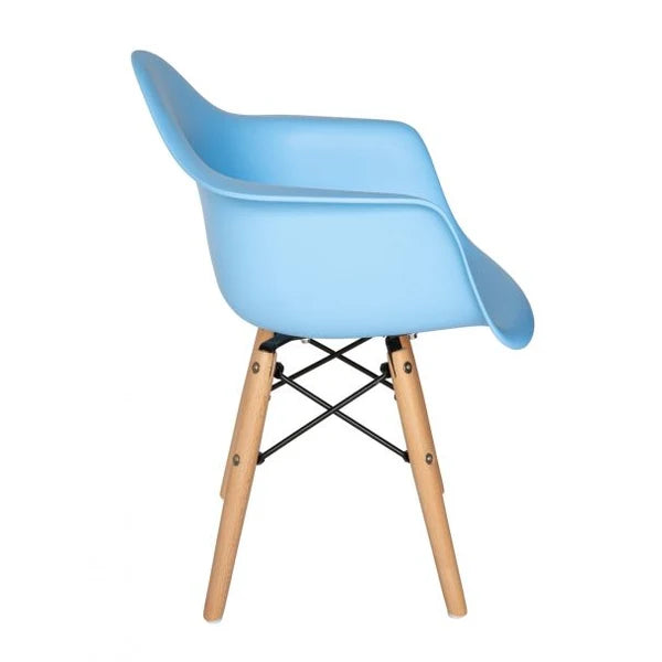Bucket Kids Chair (Wood Legs)