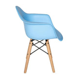 Bucket Kids Chair (Wood Legs)