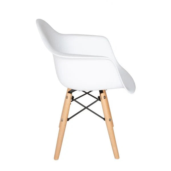 Bucket Kids Chair (Wood Legs)