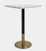 Ruby Square Bar Table Stone