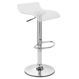 Acrylic Modern Adjustable Kitchen Stool (LOCAL PICKUP ONLY)