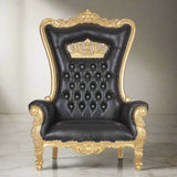 Crown Tiffany Extra Wide Throne Chair