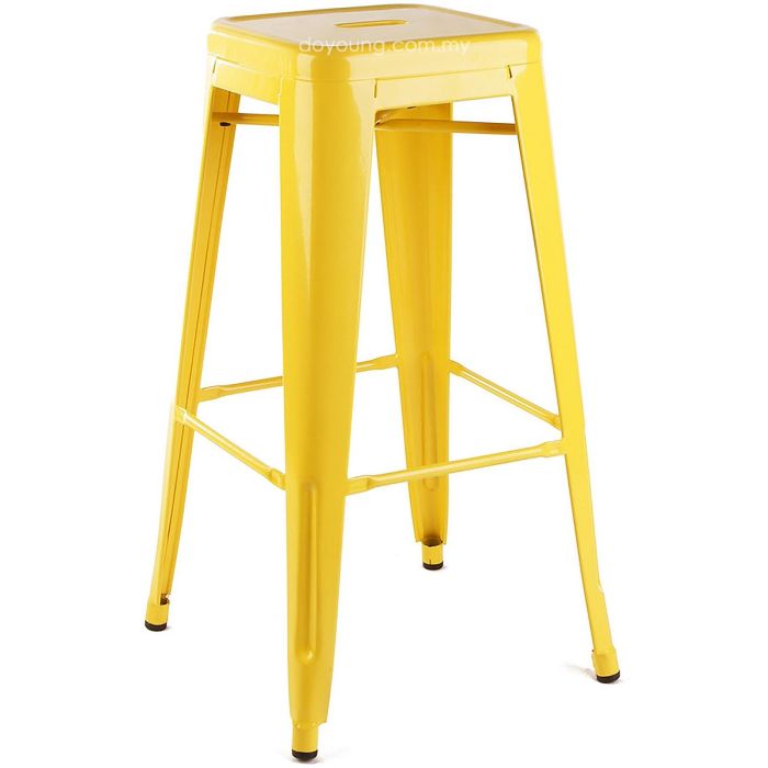 Tolix Stool (30") YELLOW