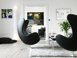 Cocoon High-Back Lounge Chair (Leather)