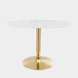 Verne Artificial Marble Dining Table