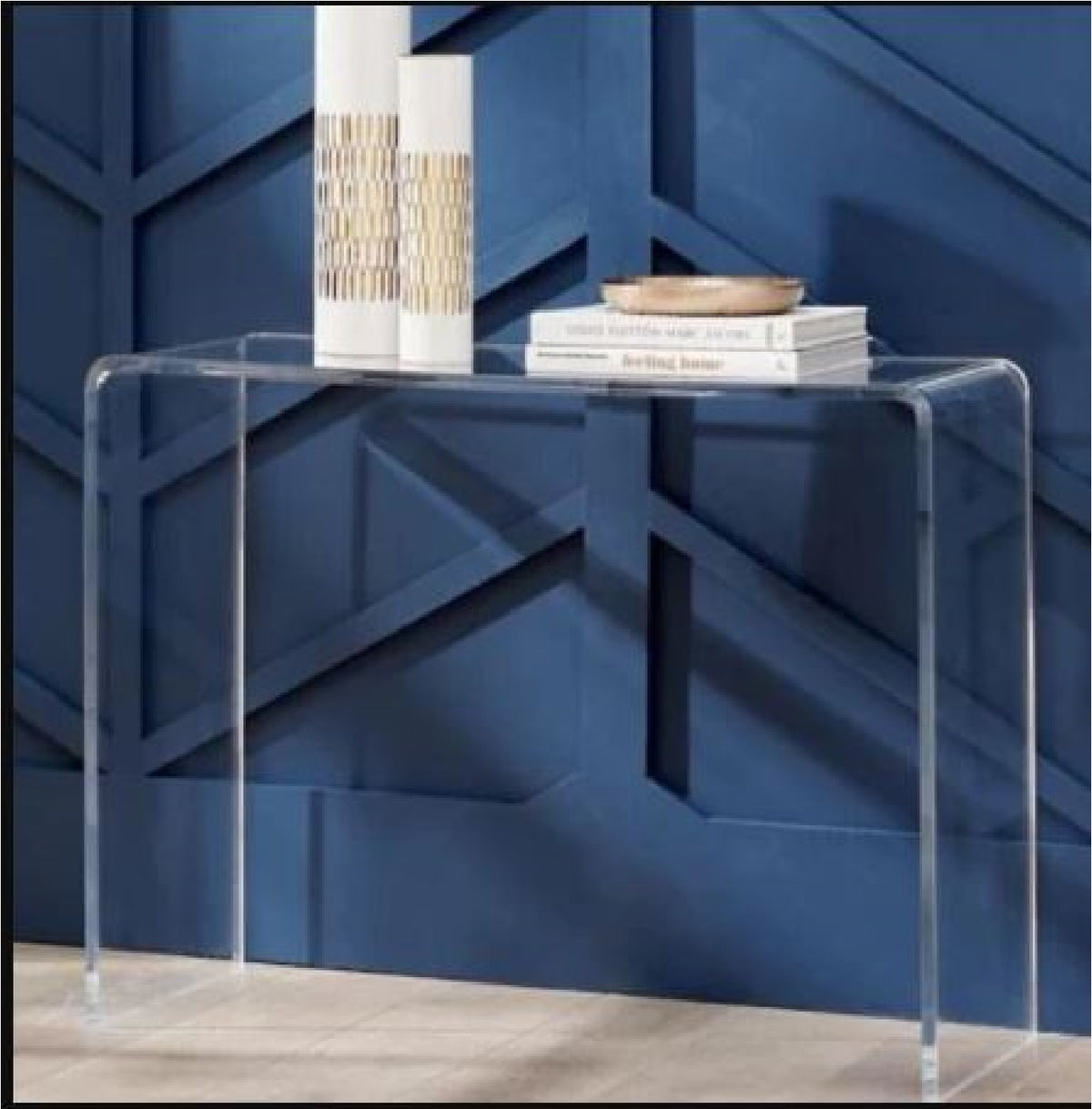 Acrylic Large Console Table