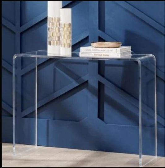 Acrylic Large Console Table