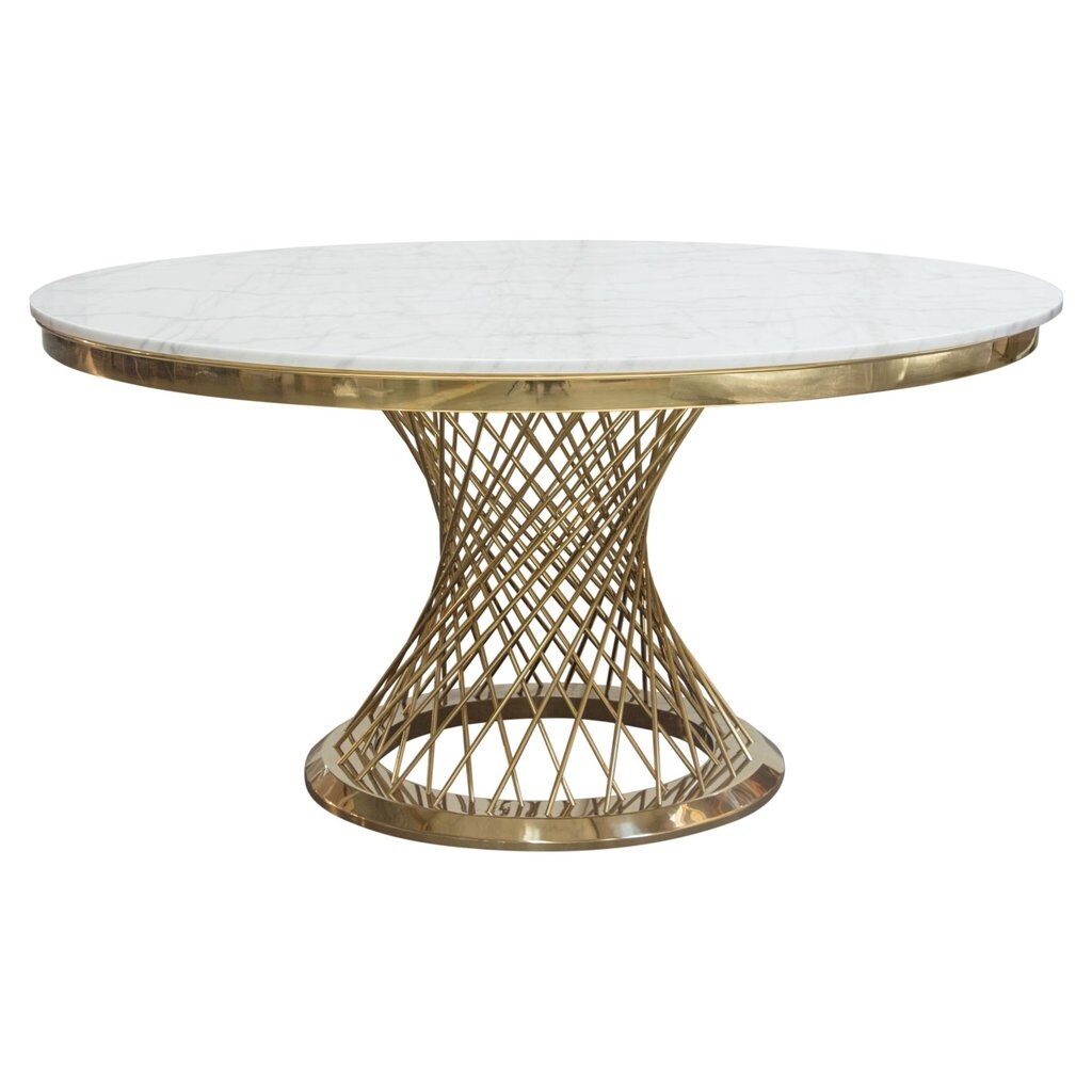 Aster Gold Dining Table