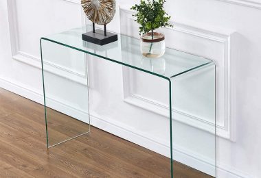 Waterfall Glass Console