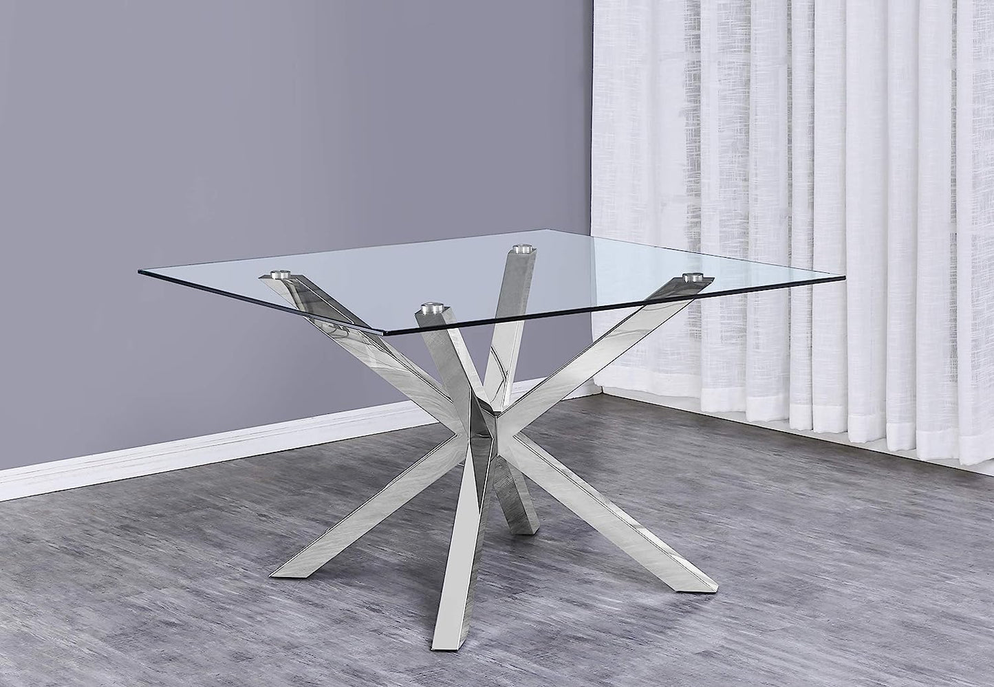 Culture Chrome Dining Table