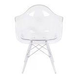 Acrylic Bucket with Chrome base