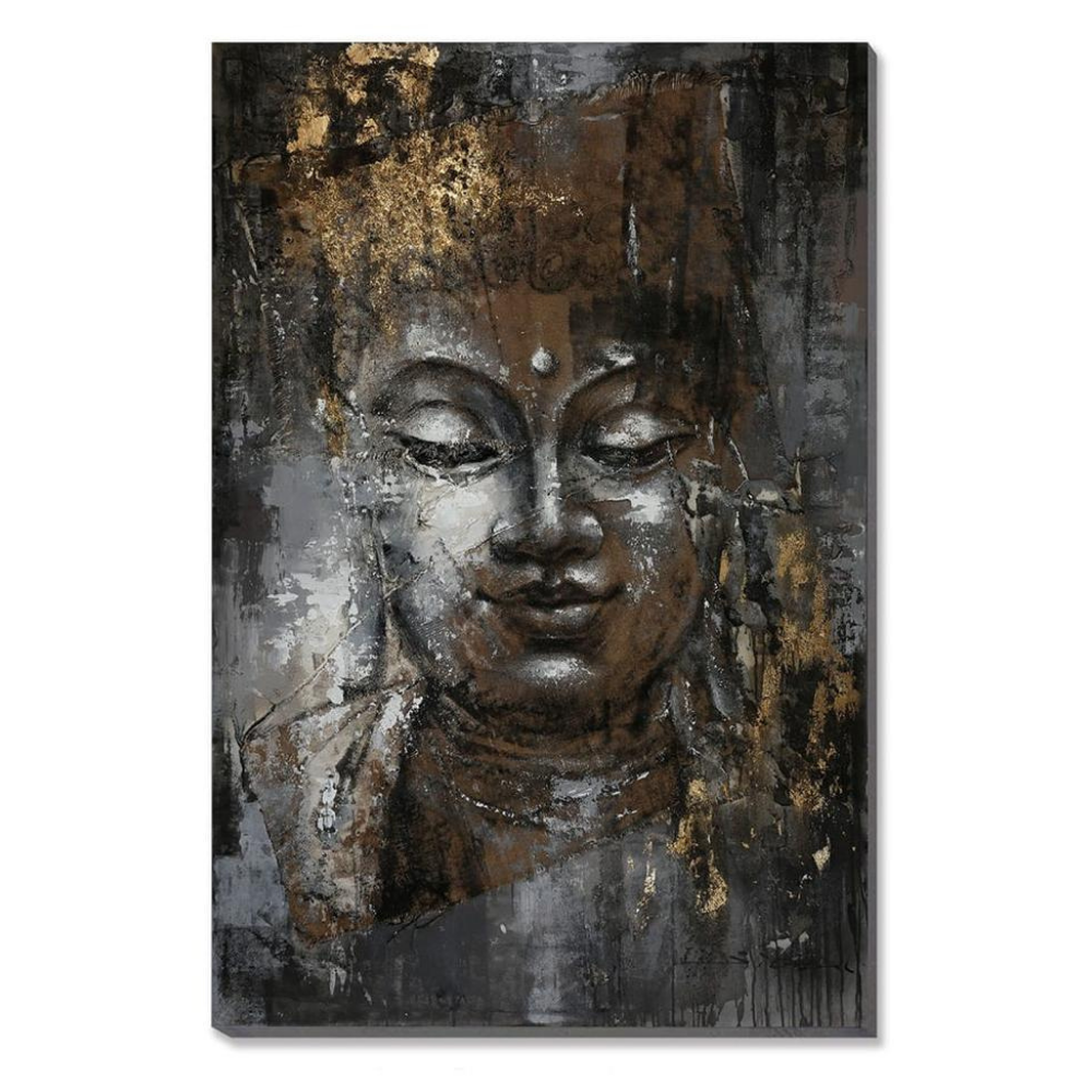 Buddha 50% Hand-painting