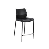 Modern Leather Curve Stool