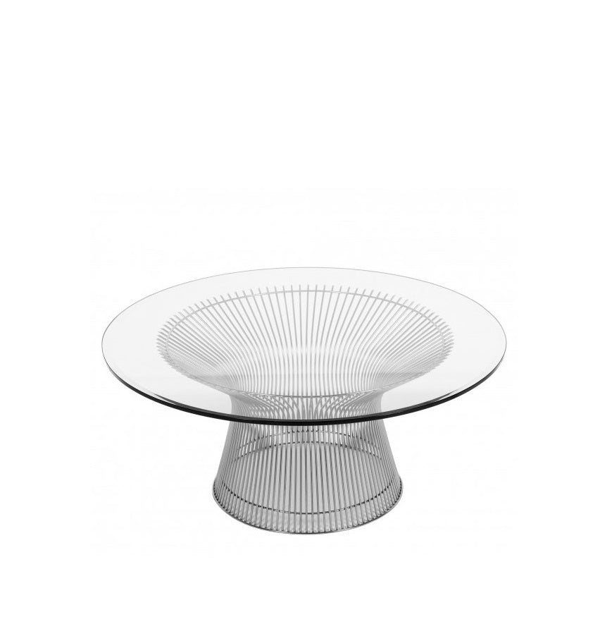 Coco Coffee Table 32" (Chrome)