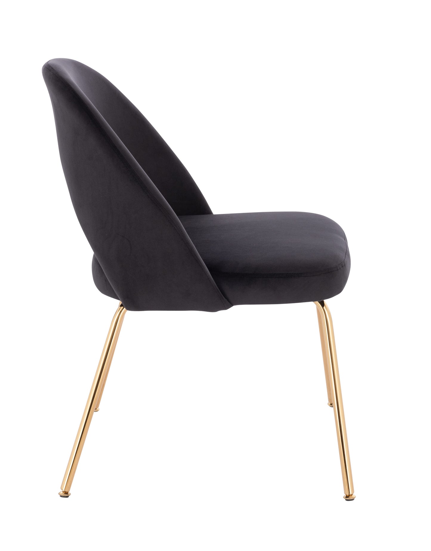 Sand Velvet Chair (Gold)