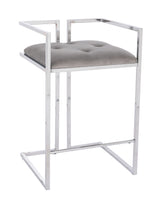 Harvey Velvet Stool (Warehouse Sale, local pickup only)