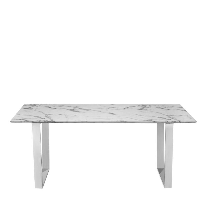 Rectangle Faux Dining Table