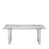 Rectangle Faux Dining Table