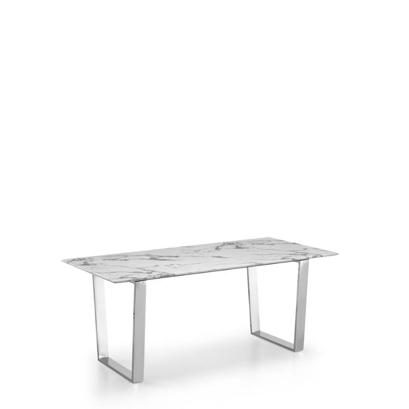 Rectangle Faux Dining Table