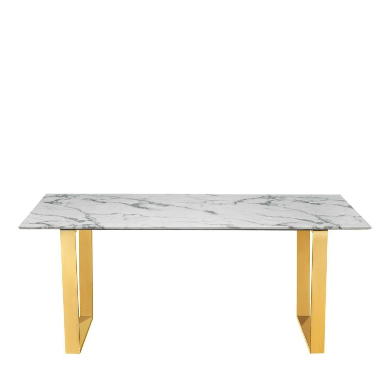 Rectangle Faux Dining Table