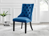 Isabella Chair (Plain back, Wood legs)