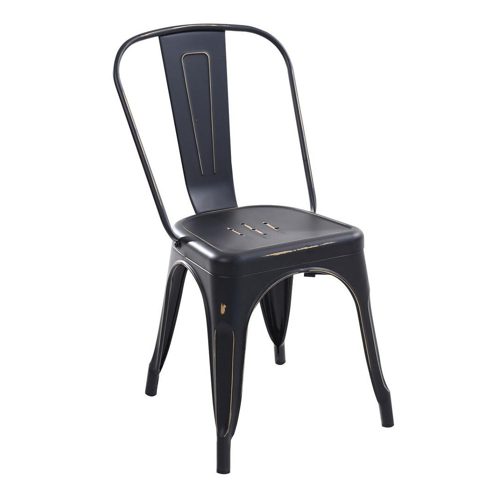 Tolix Armless Antique Chair