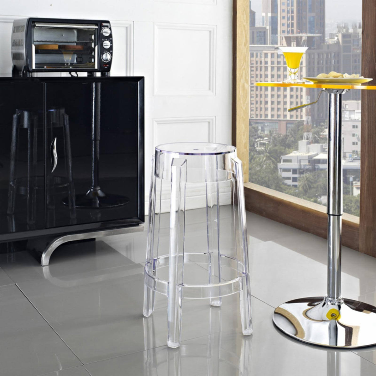 Ghost Stool Backless (26")