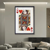 Playing Card Queen of Heart