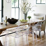 Modern Ghost Chair with Arm (Warehouse Sale, local pickup only)