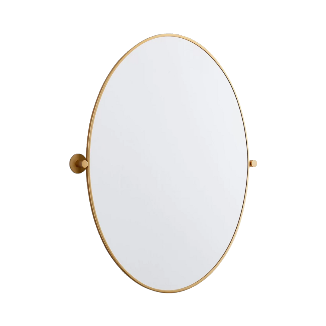 Oval Wall Mounted Mirror