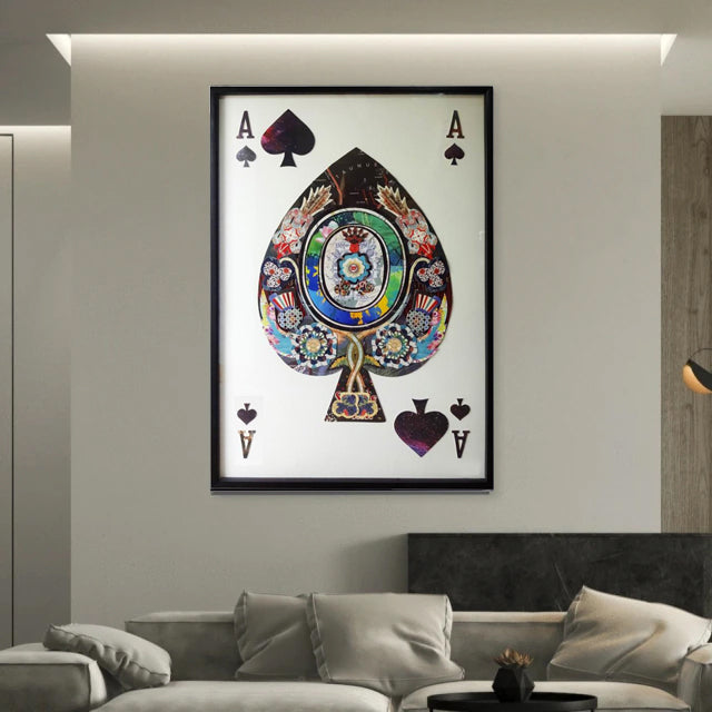 Playing Card Ace of Spade